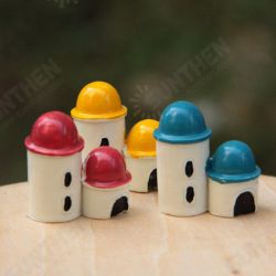 Mini Resin Castle Micro Landscape Decorations Garden DIY Decor Mini Resin Castle Micro Landscape Decorations Garden DIY Decor