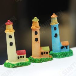 Mini Resin Lighthouse Micro Landscape Decorations Garden DIY Decor Mini Resin Lighthouse Micro Landscape Decorations Garden DIY Decor