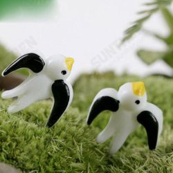 Resin Mini Swallow Micro Landscape Decorations Garden DIY Decor Resin Mini Swallow Micro Landscape Decorations Garden DIY Decor