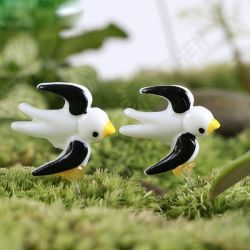 Resin Mini Swallow Micro Landscape Decorations Garden DIY Decor Resin Mini Swallow Micro Landscape Decorations Garden DIY Decor
