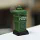 Retro Postbox Micro Landscape Decorations Garden DIY Decor