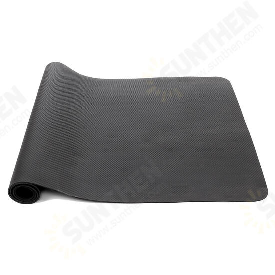 190*85cm Exercise Mat Non-slip Pilates Gym Yoga Treadmill Bike Protect Floor Walking Pad Mat