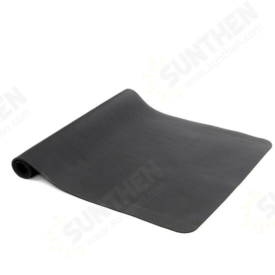 190*85cm Exercise Mat Non-slip Pilates Gym Yoga Treadmill Bike Protect Floor Walking Pad Mat