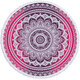 1M/1.5M Round Beach Towel Tassel Tapestry Yoga Mats Blankets Home Fitness Decoration Accessories