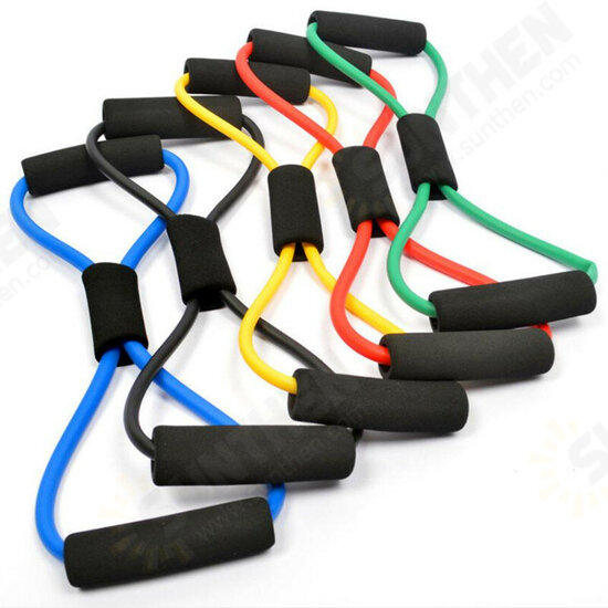 8-Shaped Fitness Resistance Bands Home Sports Chest Dilator Rope Muscle Training Elastic Yoga Band 8-Shaped Fitness Resistance Bands Home Sports Chest Dilator Rope Muscle Training Elastic Yoga Band
