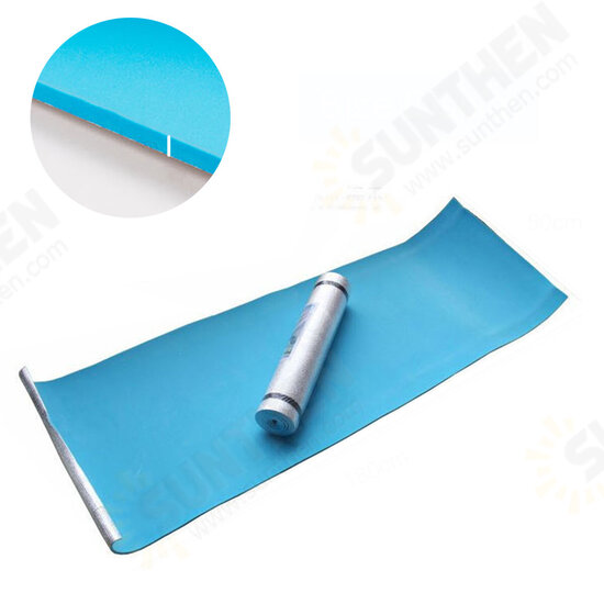 Aluminum Film Moisture-proof Yoga Mat Workout Exercise Gym Fitness Pilates Picnic Mat Baby Kids Play Mats