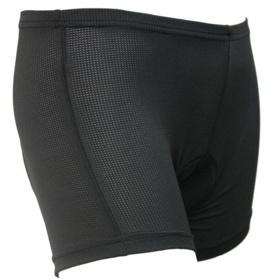 Women Sports Cycling Shorts Riding Pants Underwear Shorts With Silicone Pad Black