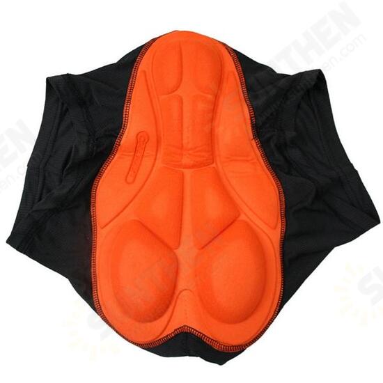 Women Sports Cycling Shorts Riding Pants Underwear Shorts With Silicone Pad Black