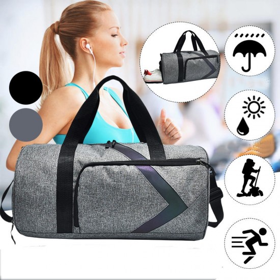 Dry Wet Separation Lightweight Portable Waterproof Folding Travel Gym Handbag Sports Running Fitness Yoga Bag