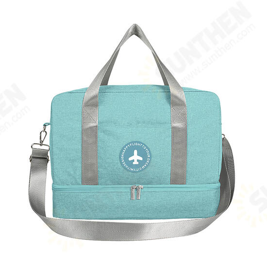 Dry-Wet Separation Shoes Bag Fitness Yoga Bag Outdoor Sports Storage Bag Travel Luggage Handbag