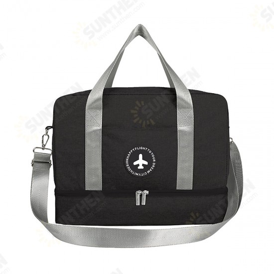 Dry-Wet Separation Shoes Bag Fitness Yoga Bag Outdoor Sports Storage Bag Travel Luggage Handbag