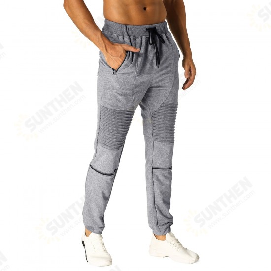 Men's Yoga Fitness Sports Pants Wearable Breathable Keep Warm Outdoor Sports Pants