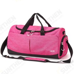 Oxford Wet Dry Separation Shoes Bag Sports Gym Fitness Handbag Yoga Bag Travel Shoulder Bag Oxford Wet Dry Separation Shoes Bag Sports Gym Fitness Handbag Yoga Bag Travel Shoulder Bag