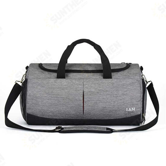 Oxford Wet Dry Separation Shoes Bag Sports Gym Fitness Handbag Yoga Bag Travel Shoulder Bag Oxford Wet Dry Separation Shoes Bag Sports Gym Fitness Handbag Yoga Bag Travel Shoulder Bag