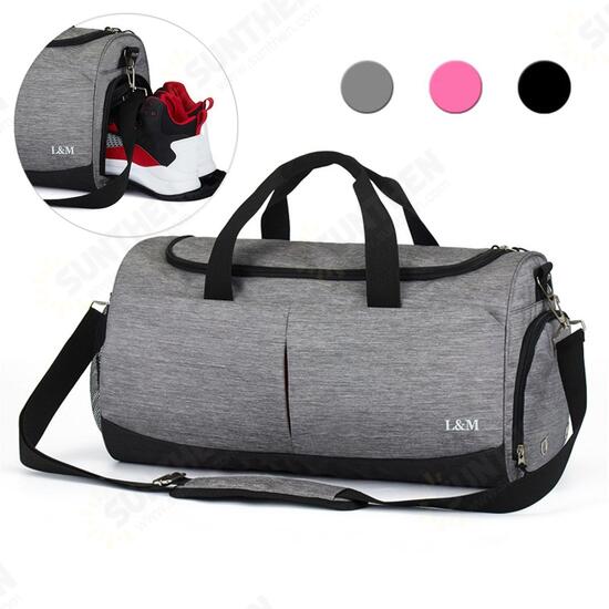 Oxford Wet Dry Separation Shoes Bag Sports Gym Fitness Handbag Yoga Bag Travel Shoulder Bag Oxford Wet Dry Separation Shoes Bag Sports Gym Fitness Handbag Yoga Bag Travel Shoulder Bag