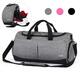 Oxford Wet Dry Separation Shoes Bag Sports Gym Fitness Handbag Yoga Bag Travel Shoulder Bag