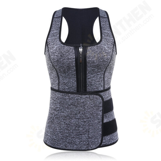 Fintness Women's Vest Sport Waist Belt Suit Yoga Fitness Clothing