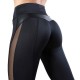 Women High Waist Yoga Pants Quick Dry Mesh Leather Running Fitness Sports Leggings Hip Push UP Tights High Elasticity Skinny Pants Women's Leggings