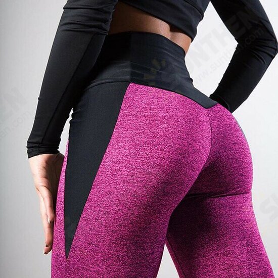 Women's High Waist Yoga Pants Seamless Leggings Lift Moisture Wicking Fitness Gym Workout Running Sport Legging Super Stretchy Gym Workout Tights