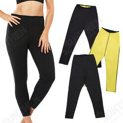 Unisex Neoprene Hot Body Accelerate Sweating Slimming Fitness Trousers Yoga Sports Pants Unisex Neoprene Hot Body Accelerate Sweating Slimming Fitness Trousers Yoga Sports Pants