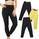 Unisex Neoprene Hot Body Accelerate Sweating Slimming Fitness Trousers Yoga Sports Pants