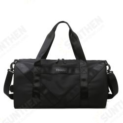 Waterproof Dry Wet Seperation Shoe Compartment Fitness Yoga Bag Sports Gym Handbag Duffle Shoulder Bag