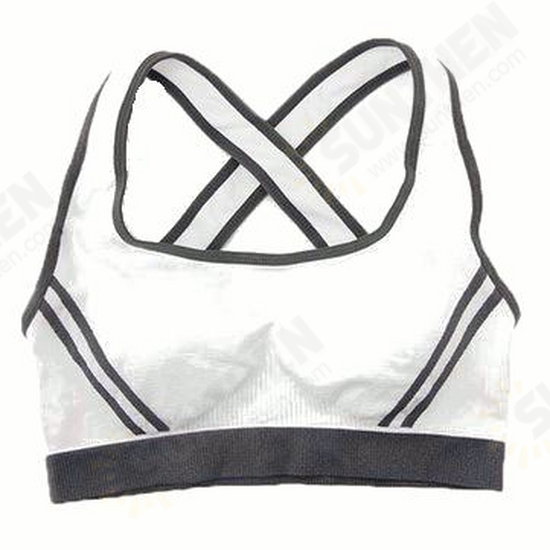 Wireless Yoga Underwear Sportswear Cross Sports Bra Seamless And Comfort