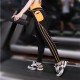 Women Breathable Quick Dry Sport Pants High Elastic Skinny Patchwork Pocket Yoga Legging