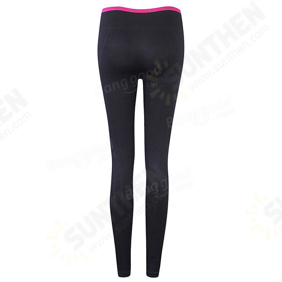 Women Yoga Leggings Sports Elastic Slimming Tights Gym Running Pants Fitness Trousers