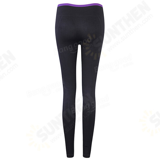 Women Yoga Leggings Sports Elastic Slimming Tights Gym Running Pants Fitness Trousers