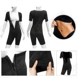 Womens Shapewear Full Body Sweat Shaper Slimming Fitness Gym Sport Sauna Suit Vest Womens Shapewear Full Body Sweat Shaper Slimming Fitness Gym Sport Sauna Suit Vest