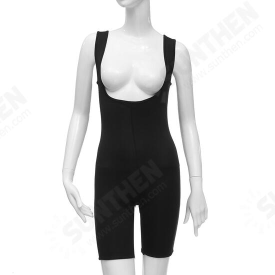 Womens Shapewear Full Body Sweat Shaper Slimming Fitness Gym Sport Sauna Suit Vest