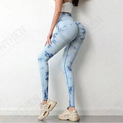 Women's Yoga Pants Elasticity High Waist Long Gym Pants Hip Push Up Tights Fitness Clothing Women's Leggings Sport Leggings