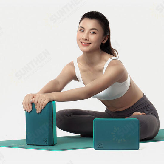 2PCS High Density EVA Yoga Blocks Sports Gym Body Shaping Health Training Fitness Exercise Tools 2PCS High Density EVA Yoga Blocks Sports Gym Body Shaping Health Training Fitness Exercise Tools