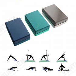 2PCS High Density EVA Yoga Blocks Sports Gym Body Shaping Health Training Fitness Exercise Tools