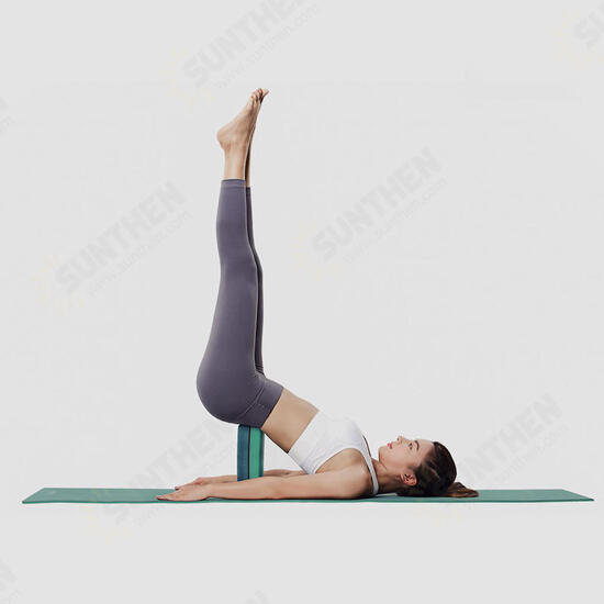 2PCS High Density EVA Yoga Blocks Sports Gym Body Shaping Health Training Fitness Exercise Tools 2PCS High Density EVA Yoga Blocks Sports Gym Body Shaping Health Training Fitness Exercise Tools
