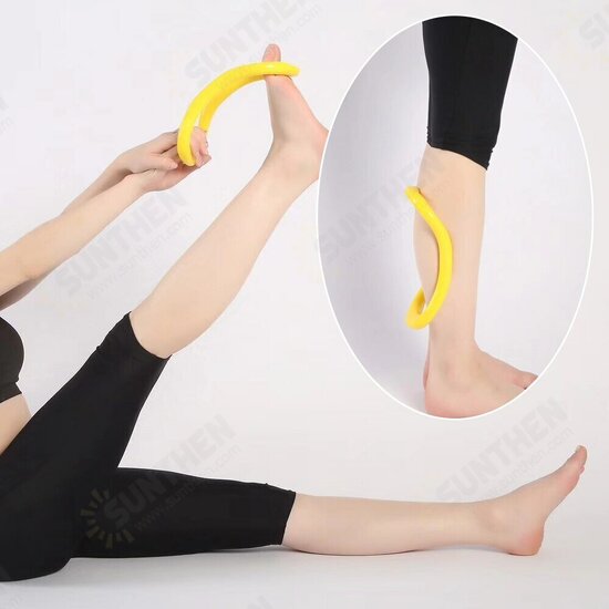 Yoga Pilates Ring Full Body Training Fitness Circle Shoulder Back Arm Leg Pain Relief Home Exercise Tools