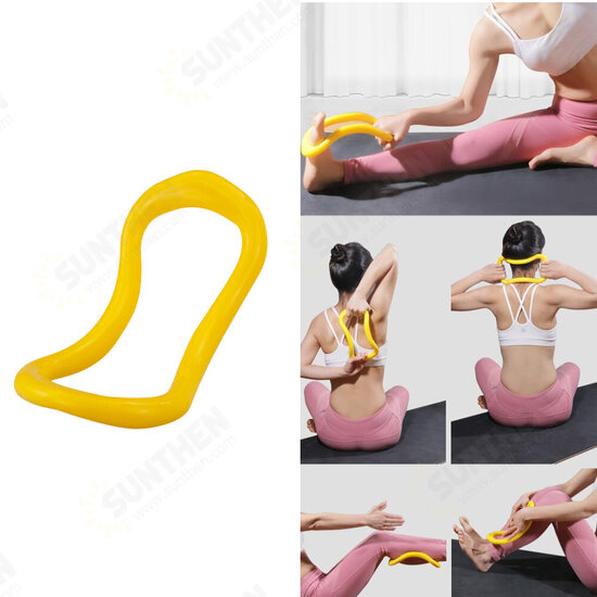 Yoga Pilates Ring Full Body Training Fitness Circle Shoulder Back Arm Leg Pain Relief Home Exercise Tools