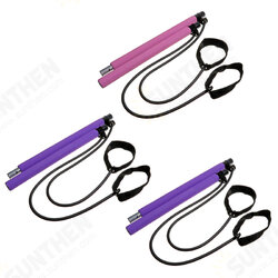Yoga Pull Rods Pilates Bar Kit Abdominal Resistance Bands Body Fitness Sport Gym Fitness Building Puller Yoga Pull Rods Pilates Bar Kit Abdominal Resistance Bands Body Fitness Sport Gym Fitness Building Puller