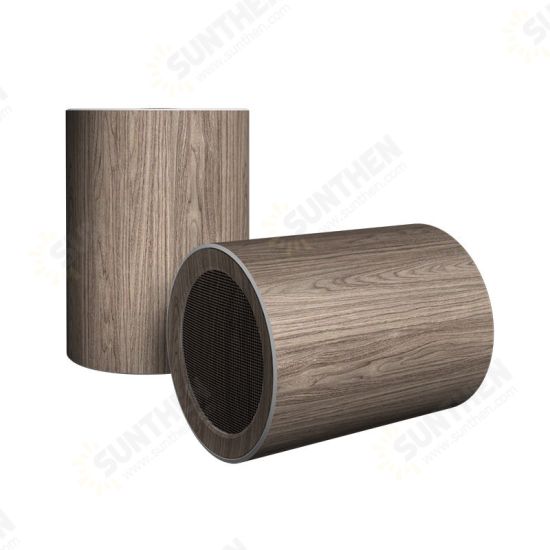 -8 Wood Grain Wireless Bluetooth 5.0 Speaker Outdoor Doodle Mini Speaker Soundbar