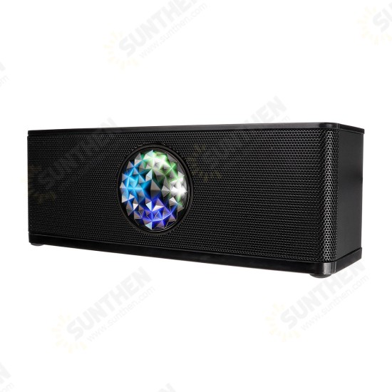 10W Dual Unit Wireless bluetooth Speakr HiFi Super Bass Stereo 2000mAh TF Card FM Radio Handsfree Speaker