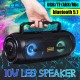 10W Wireless bluetooth Speaker LED Portable Amplifier Subwoofer Boombox FM Radio TF Card USB Outdoor Speaker