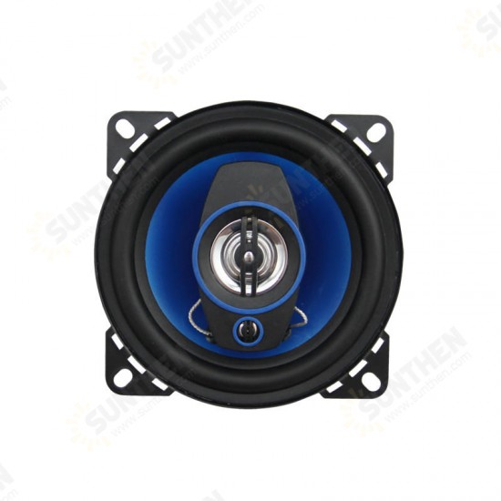 2Pcs 4 Inch PZ-4062B 50W 3-way Coaxial Car Speaker HIFI Stereo Sound PP Rubber Surround Headset