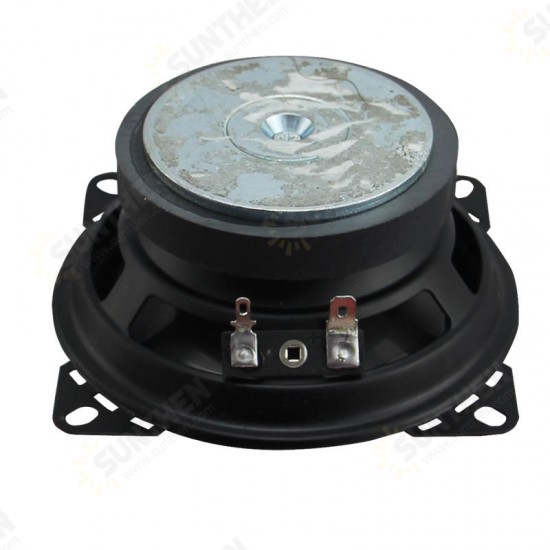 2Pcs 4 Inch PZ-4062B 50W 3-way Coaxial Car Speaker HIFI Stereo Sound PP Rubber Surround Headset