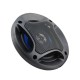 2Pcs 4 Inch PZ-4062B 50W 3-way Coaxial Car Speaker HIFI Stereo Sound PP Rubber Surround Headset