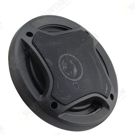 2Pcs PZ-5022C 5 Inch 60W 3-way Coaxial Car Audio Speaker HIFI PP Rubber Surround Loudspeaker