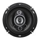 2Pcs PZ-6522C 6.5 Inch 80W 3-way Coaxial Car Speaker HIFI Stereo Rubber Surround Loudspeaker