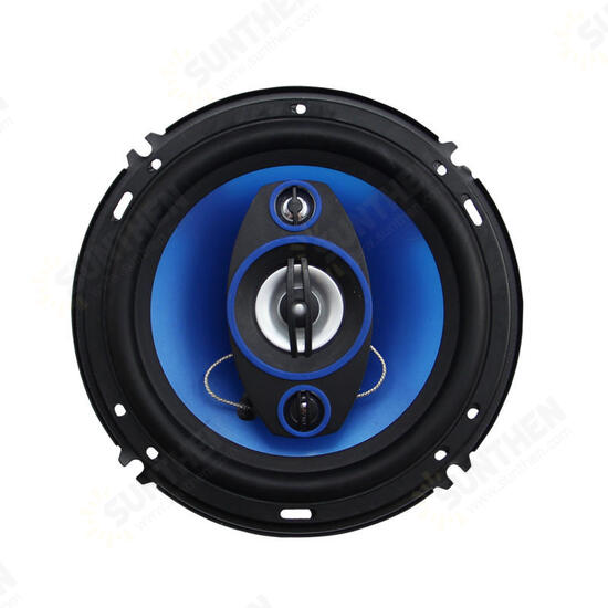 2Pcs PZ-65262B 6.5 Inch 80W 3-way Coaxial Car Speaker HIFI Stereo Surround Sound Loudspeaker