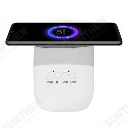 3-in-1 Qi Wireless Charging Phone Stand TF Card Playback HIFI Stereo bluetooth Speaker 3-in-1 Qi Wireless Charging Phone Stand TF Card Playback HIFI Stereo bluetooth Speaker