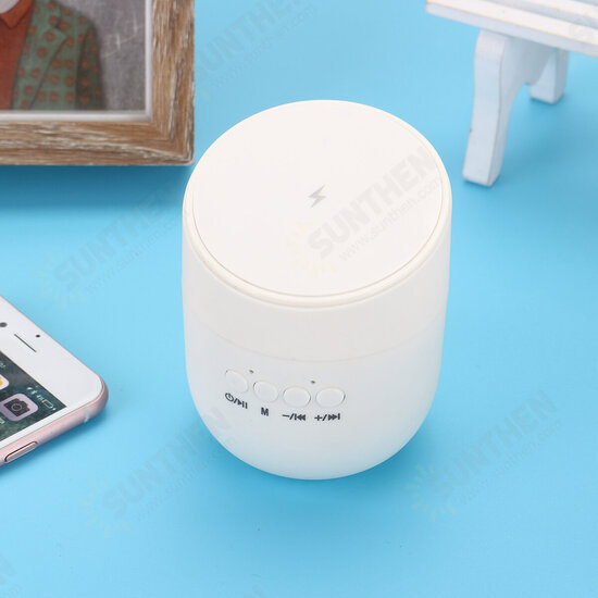 3-in-1 Qi Wireless Charging Phone Stand TF Card Playback HIFI Stereo bluetooth Speaker